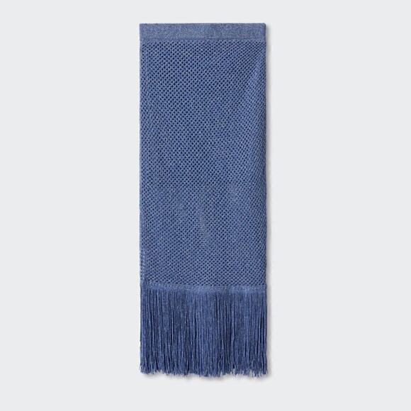 RARE!!! MANGO Co-Ord Set Knit Crop Top + Fringed Midi Skirt NWT - Picture 16 of 16